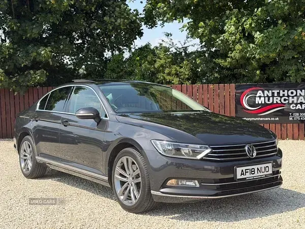 Used VW Passat GT 150 HP (110 kW) 2018 Grey Sedan