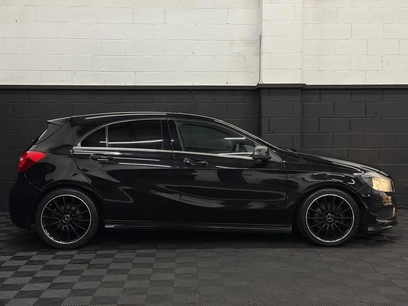 Used Mercedes A200 AMG 136 HP (100 kW) 2015 Black Hatchback