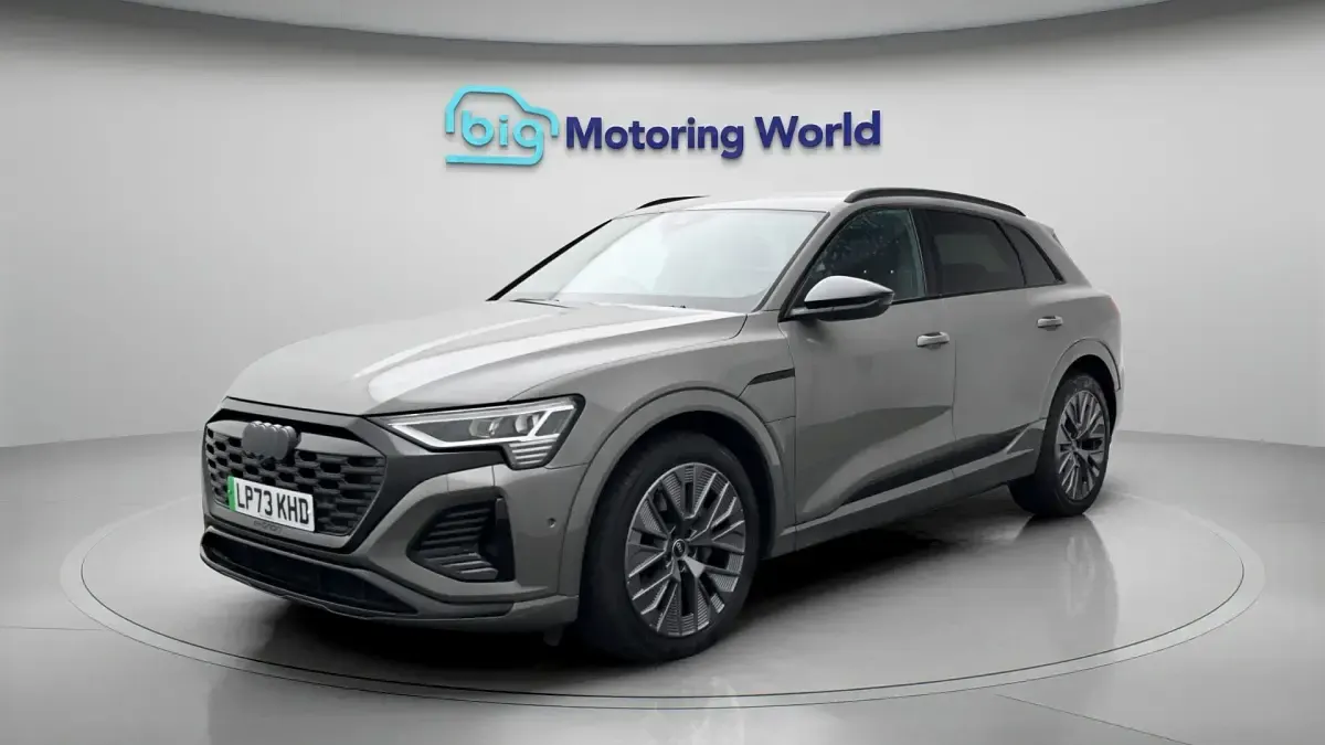 Used Audi Q8 e-tron Black Edition 300 kW (408 HP) 2024 Grey SUV