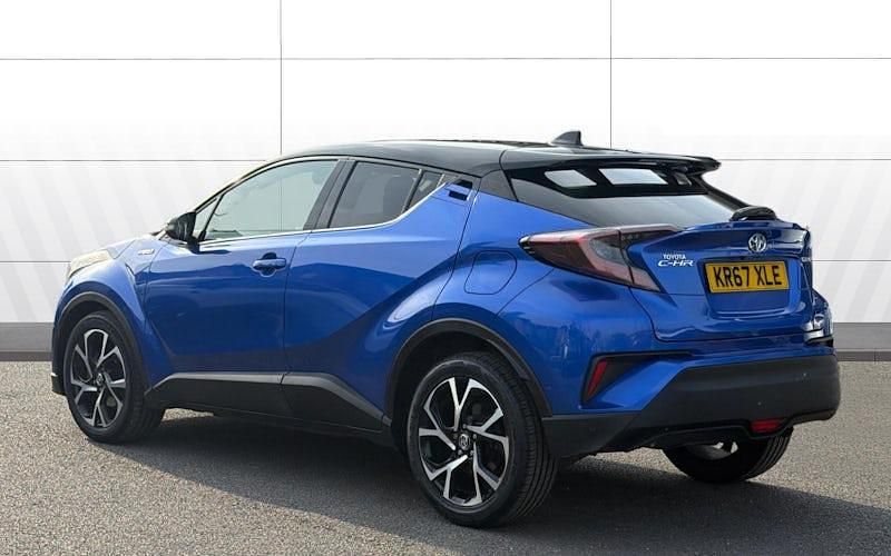 Used Toyota C-HR 122 HP (89 kW) 2018 Blue SUV