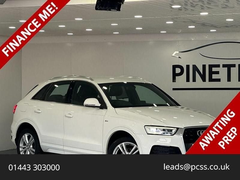Used Audi Q3 S-Line 150 HP (110 kW) 2016 White SUV