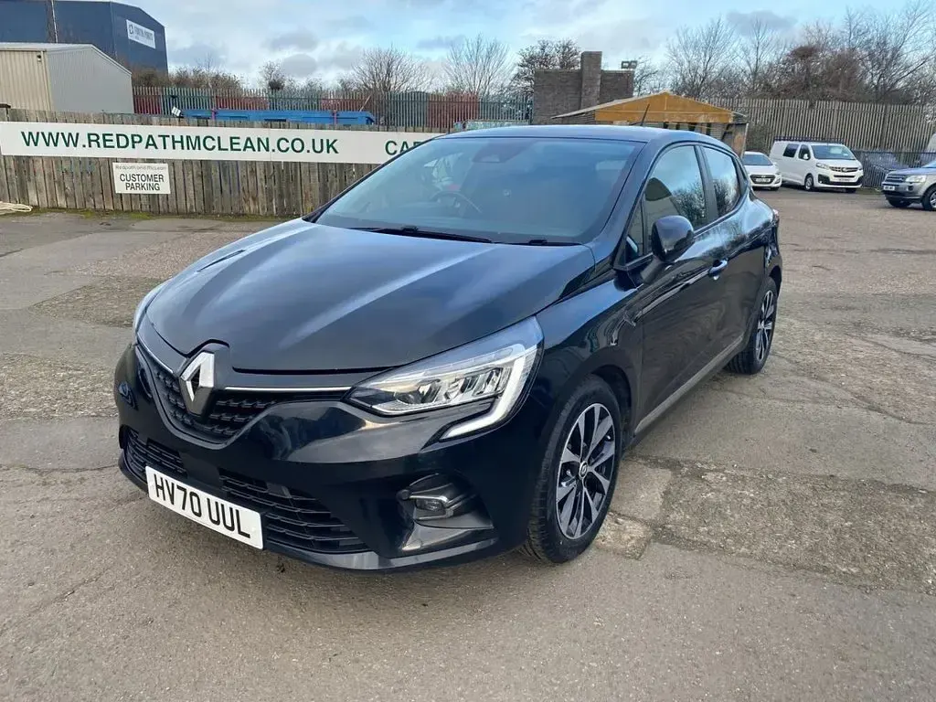 Used Renault Clio V Iconic 100 HP (73 kW) 2020 Black Hatchback