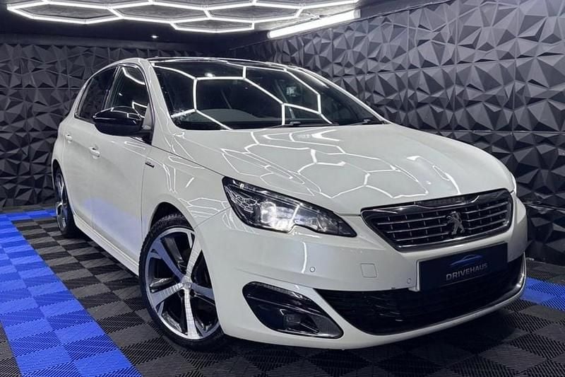 White Used 2017 Peugeot 308 GT-line Hatchback | £4,495 (Good price) - Image 1/1