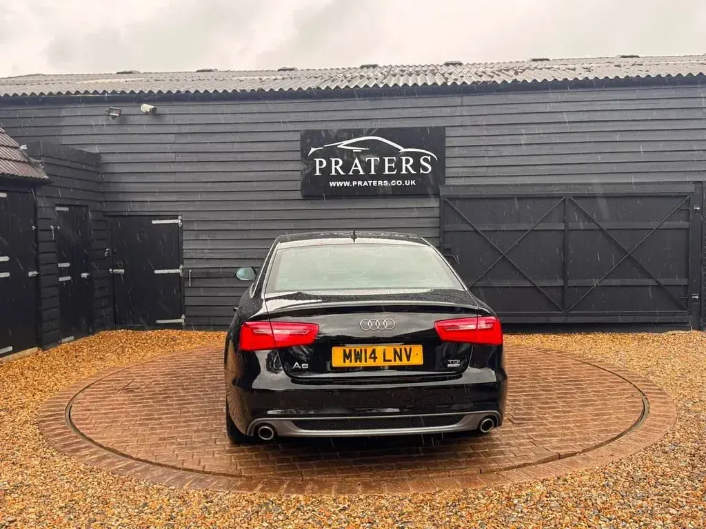 Used Audi A6 S-Line 2014 Black Sedan