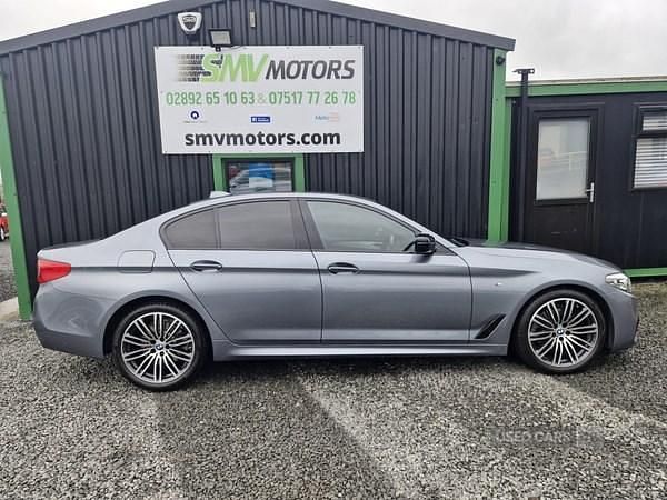 Used BMW 520 M Sport 2017 Blue Sedan