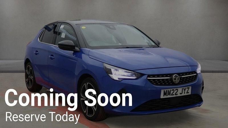 Used Vauxhall Corsa Edition 102 HP (75 kW) 2022 Blue Hatchback