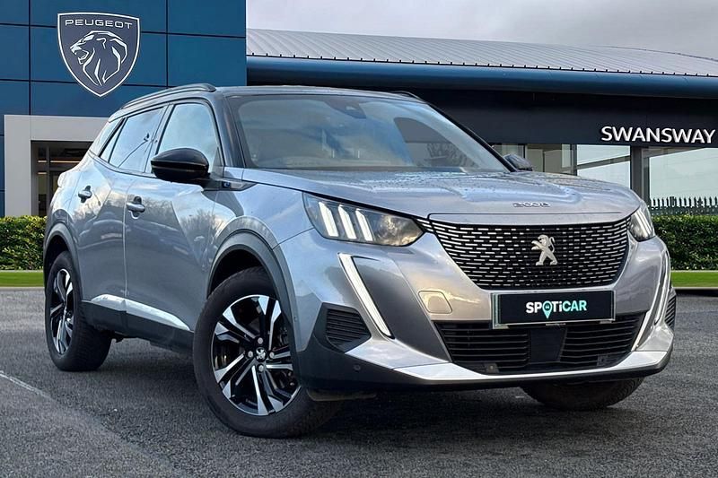 Grey Used 2022 Peugeot e-2008 GT SUV | £13,995 (Fair price) - Image 1/4