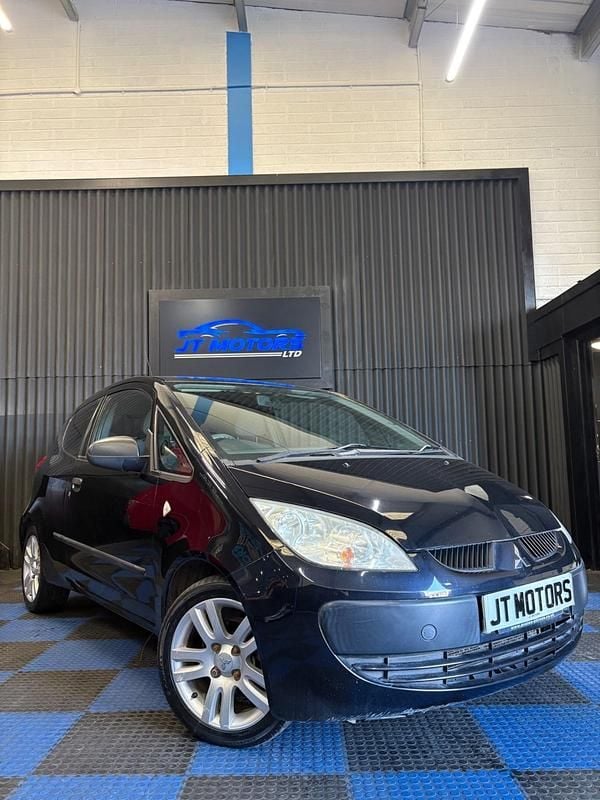 Black Used 2007 Mitsubishi Colt Hatchback | £1,195 (Fair price) - Image 1/4