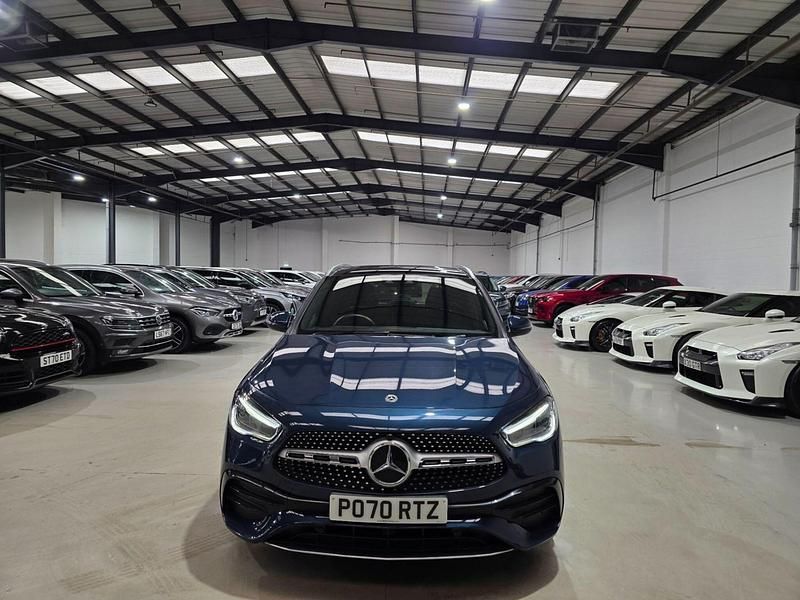 Used Mercedes GLA200 AMG line 163 HP (119 kW) 2020 Blue SUV