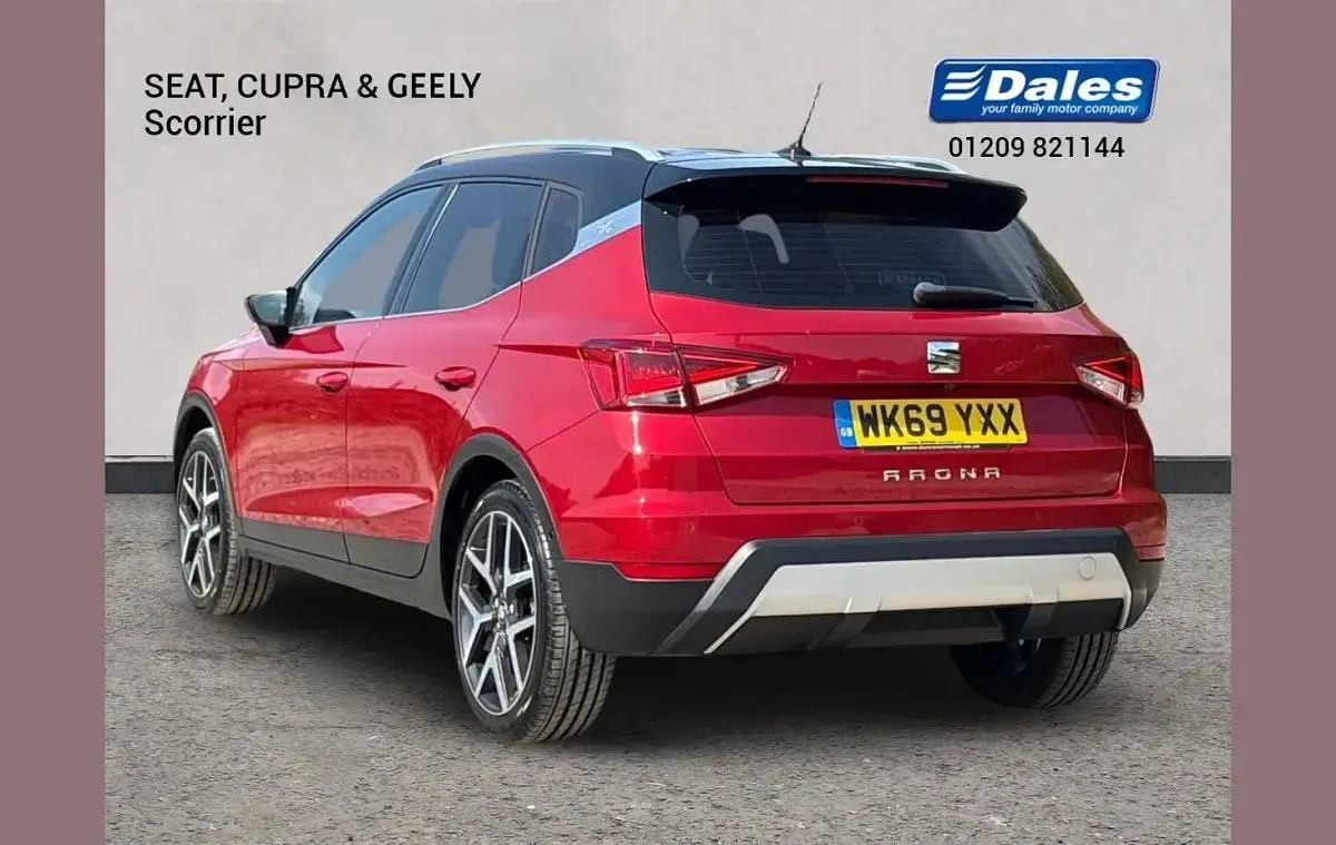Used Seat Arona XCELLENCE Lux 115 HP (84 kW) 2019 Red SUV