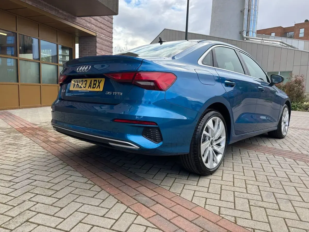 Used Audi A3 Sport 150 HP (110 kW) 2023 Blue Sedan