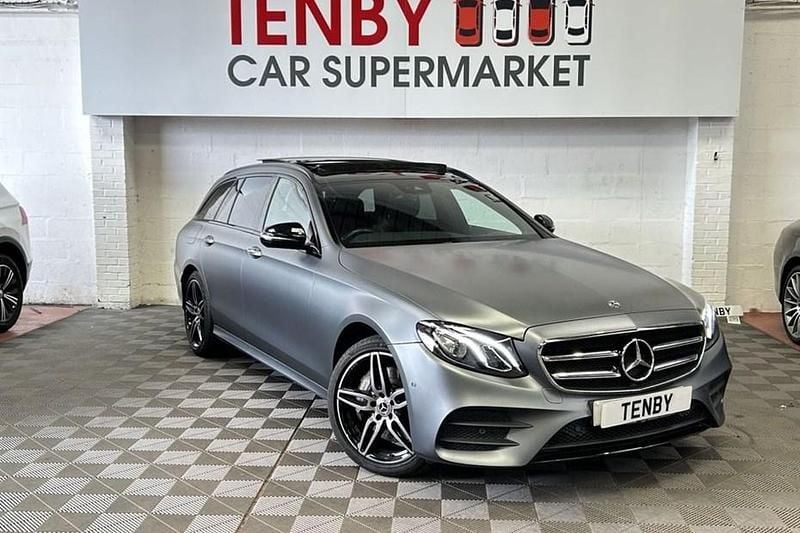 Grey Used 2018 Mercedes E350 AMG Line Premium Estate | £17,295 (Good price) - Image 1/1