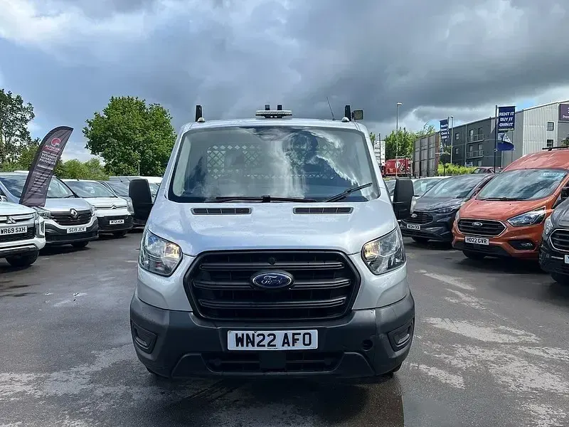 Używany Ford Transit S 130 KM (95 kW) 2022 Srebrny Kabriolet
