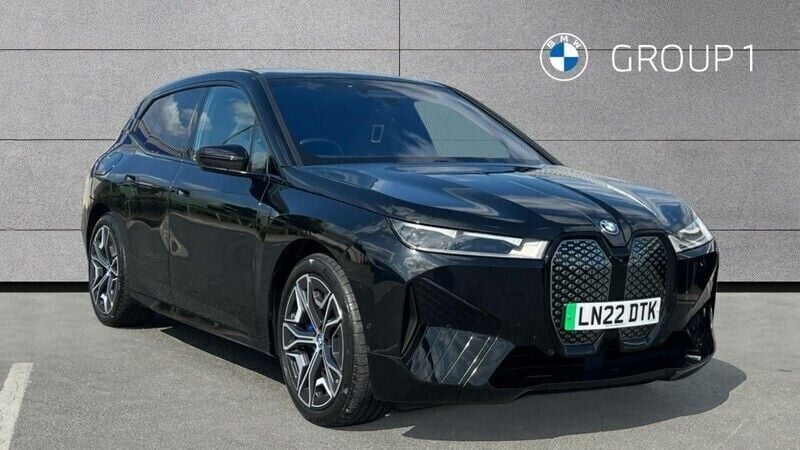 Black Used 2022 BMW iX M Sport SUV | £47,550 (Good price) - Image 1/4
