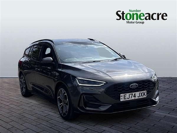 Grey Used 2024 Ford Focus ST-Line X Estate | £22,995 (Expensive) - Image 1/4