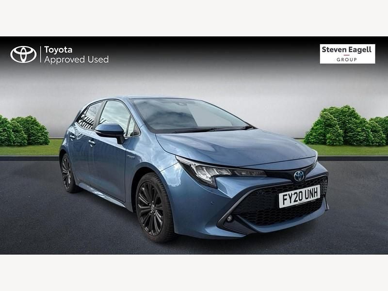 Used Toyota Corolla Design 2020 Blue Hatchback