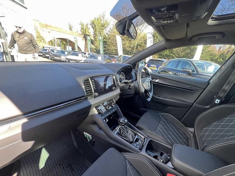 Used Skoda Karoq 140 HP (102 kW) 2019 Quartz grey metallic SUV