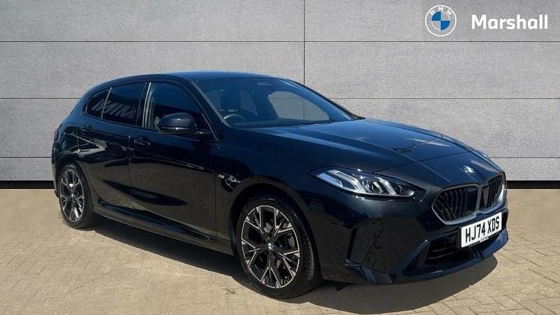 Black sapphire Used 2024 BMW 120 M Sport Hatchback | £29,654 (Fair price) - Image 1/4