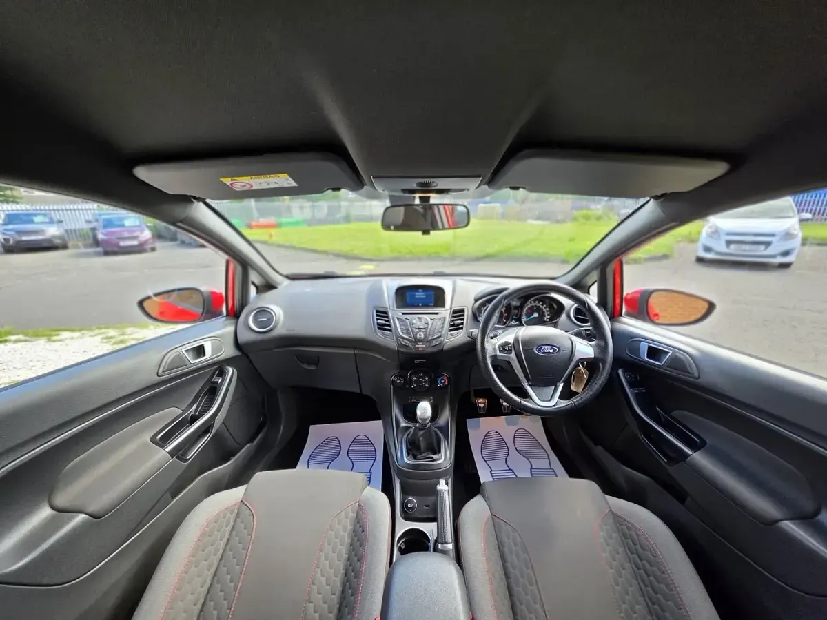 Used Ford Fiesta ST-Line 2017 Red Hatchback