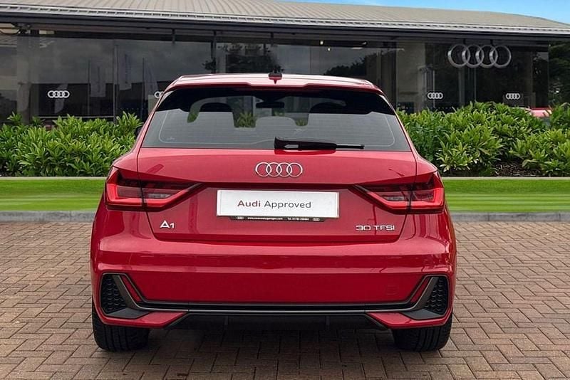 Used Audi A1 S-Line 110 HP (80 kW) 2023 Red SUV