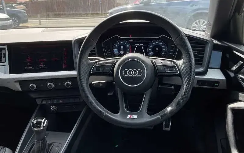 Used Audi A1 Sportback S-Line 116 HP (85 kW) 2018 Black Hatchback