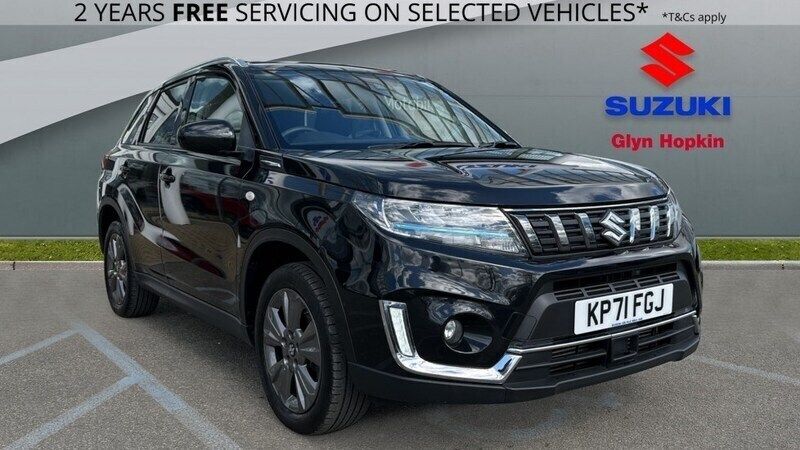 Black Used 2021 Suzuki Vitara SZ-T SUV | £18,500 (Expensive) - Image 1/4