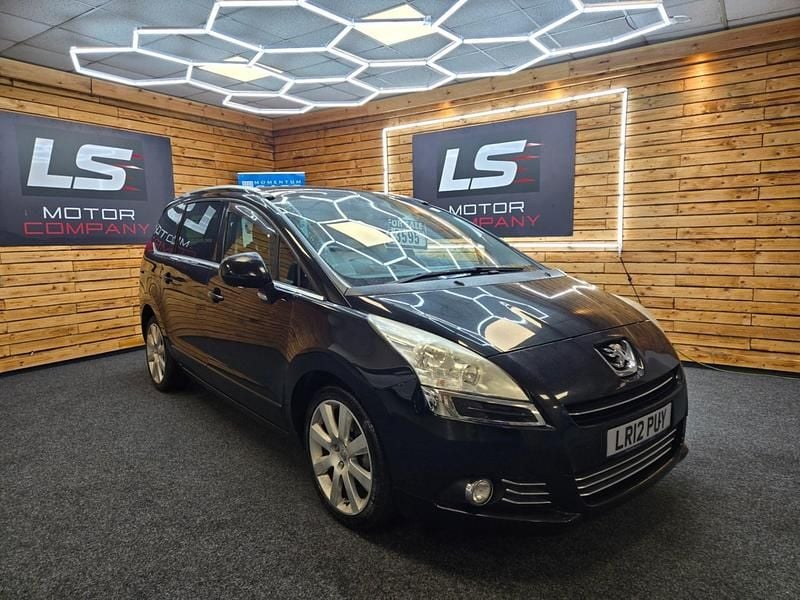 Black Used 2012 Peugeot 5008 Allure MPV | £3,595 (Expensive) - Image 1/4