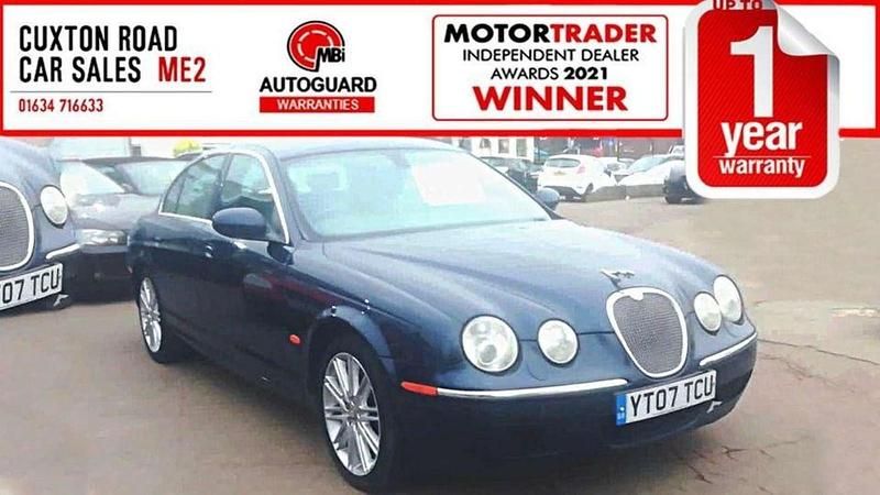 Blue Used 2007 Jaguar S-Type SE Sedan | £2,895 (A bit pricey) - Image 1/4