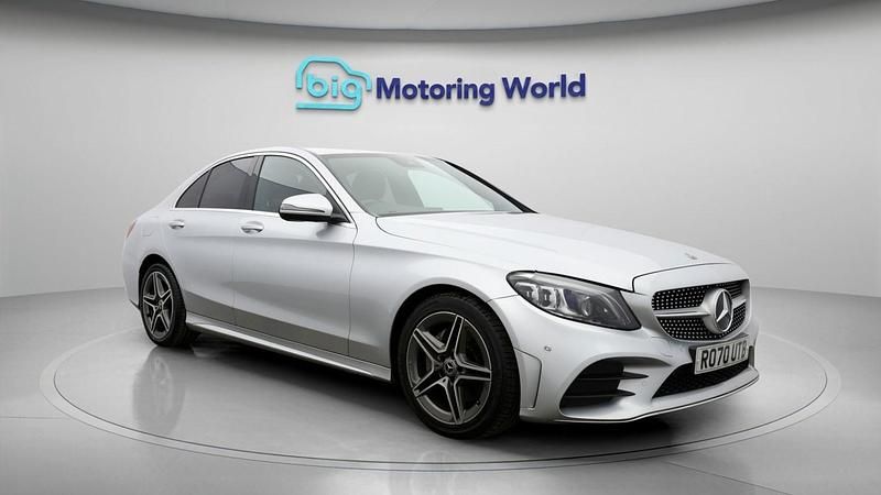 Used Mercedes C200 AMG Line Premium 2020 Silver Sedan