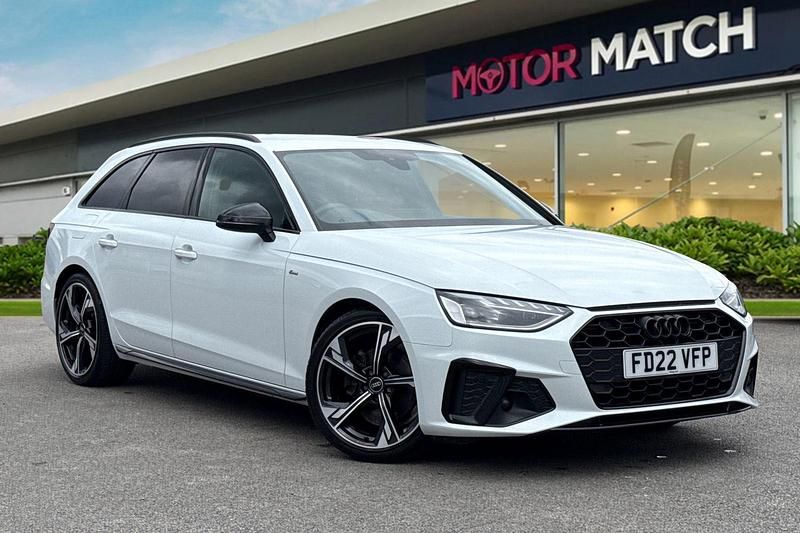White Used 2022 Audi A4 Black Edition Estate | £24,282 (Fair price) - Image 1/4
