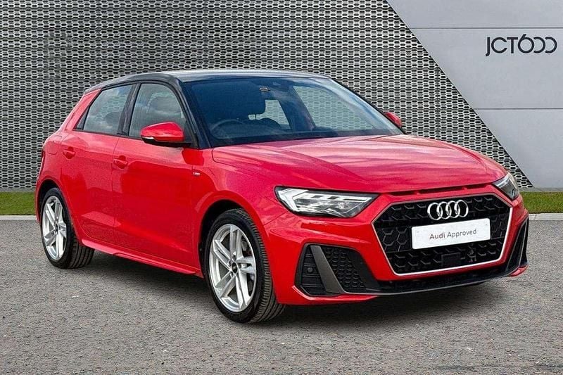 Red Used 2022 Audi A1 S-Line Hatchback | £20,849 (Fair price) - Image 1/4