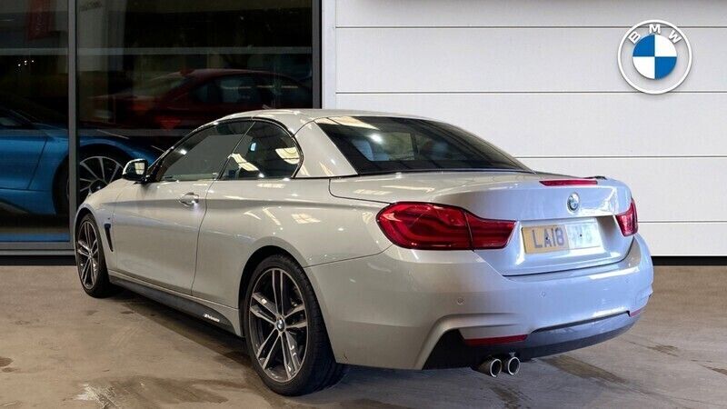 Used BMW 420 M Sport 187 HP (137 kW) 2018 Silver Cabriolet