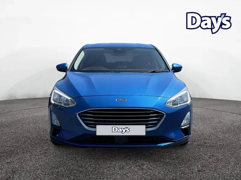 Used Ford Focus Titanium 125 HP (91 kW) 2019 Blue Hatchback