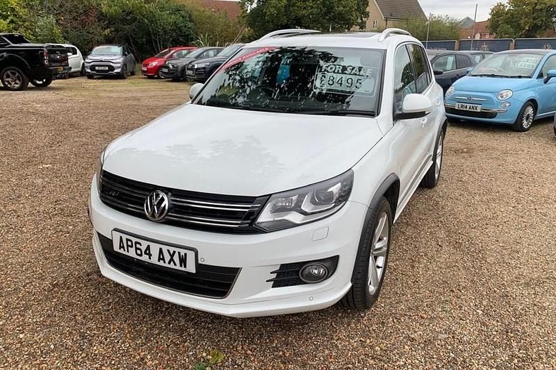 White Used 2014 VW Tiguan R-line SUV | £8,495 (Good price) - Image 1/1