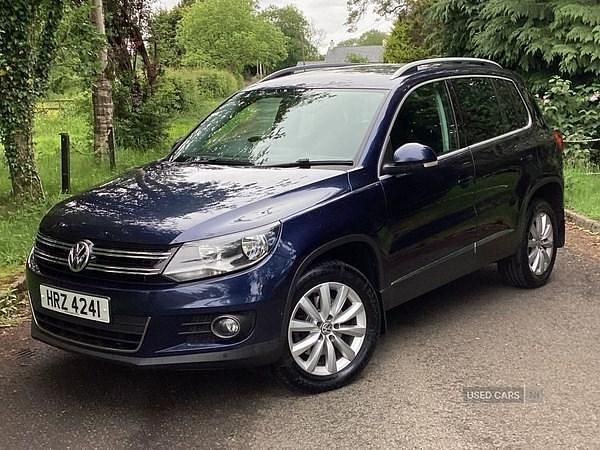 Blue Used 2014 VW Tiguan Match SUV | £5,995 (A bit pricey) - Image 1/4
