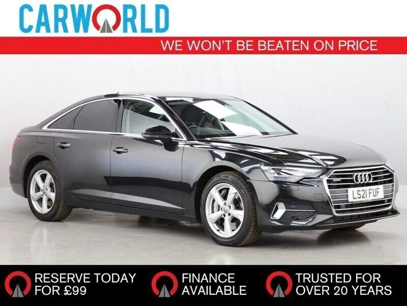 Grey Used 2021 Audi A6 Sport Sedan | £22,700 (Good price) - Image 1/3