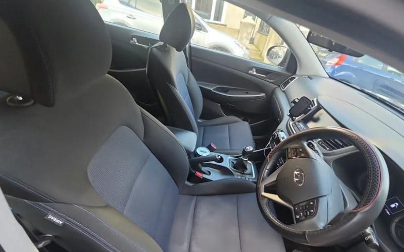 Used Hyundai Tucson SE 116 HP (85 kW) 2017 Blue SUV