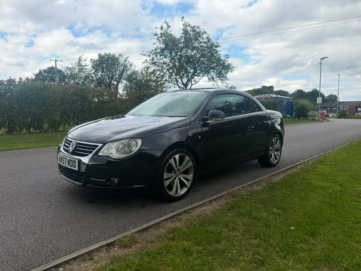 Used VW Eos Individual 250 HP (183 kW) 2007 Black Cabriolet