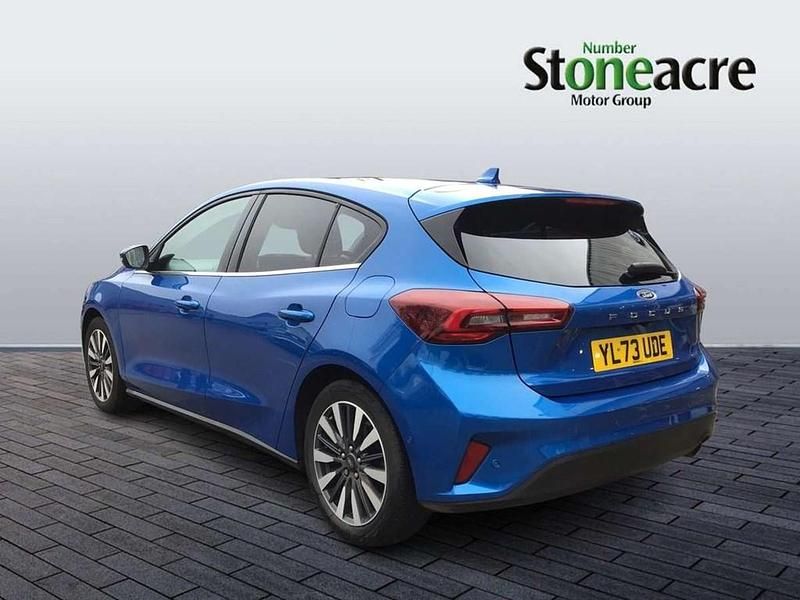 Used Ford Focus Titanium X 123 HP (90 kW) 2024 Blue Hatchback