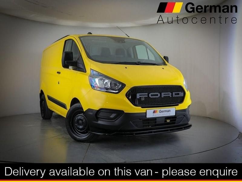Used Ford Transit Custom 130 HP (95 kW) 2022 Yellow Van