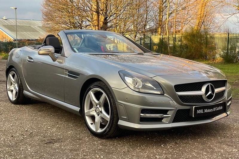 Silver Used 2012 Mercedes SLK200 AMG Cabriolet | £7,995 (Good price) - Image 1/1