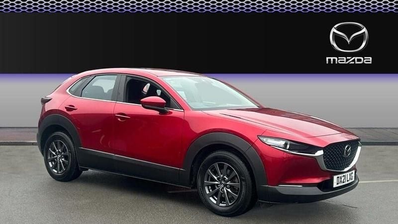 Red Used 2021 Mazda CX-30 SUV | £12,817 (Fair price) - Image 1/3