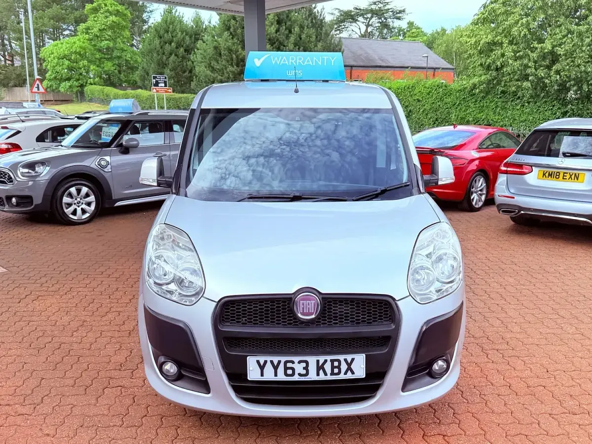 Used Fiat Doblò 95 HP (69 kW) 2013 Silver MPV