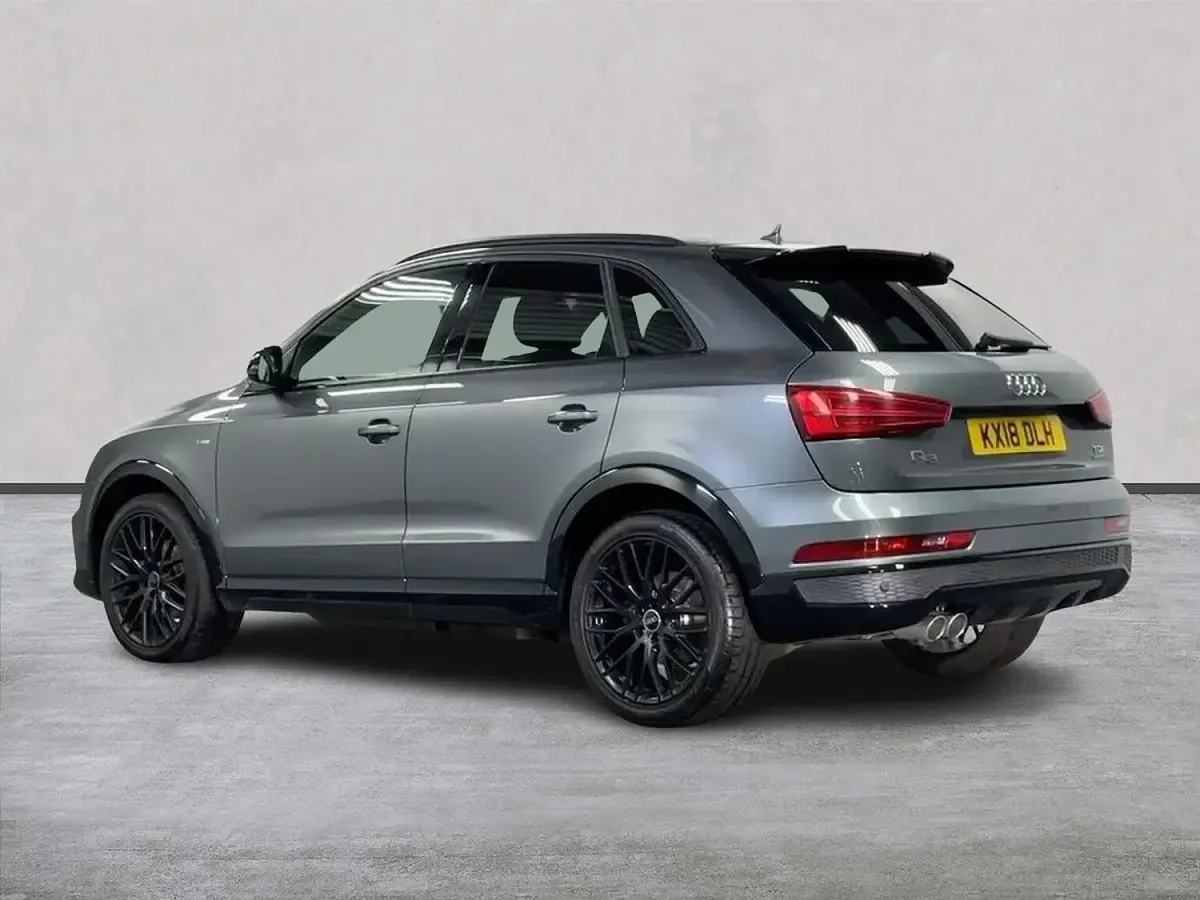 Used Audi Q3 Black Edition 184 HP (135 kW) 2018 Grey SUV