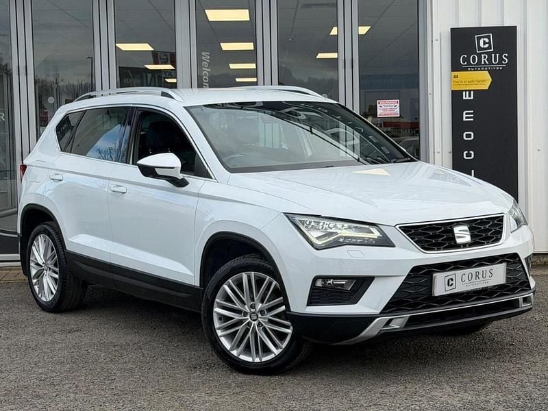 Used Seat Ateca XCELLENCE 150 HP (110 kW) 2017 White SUV