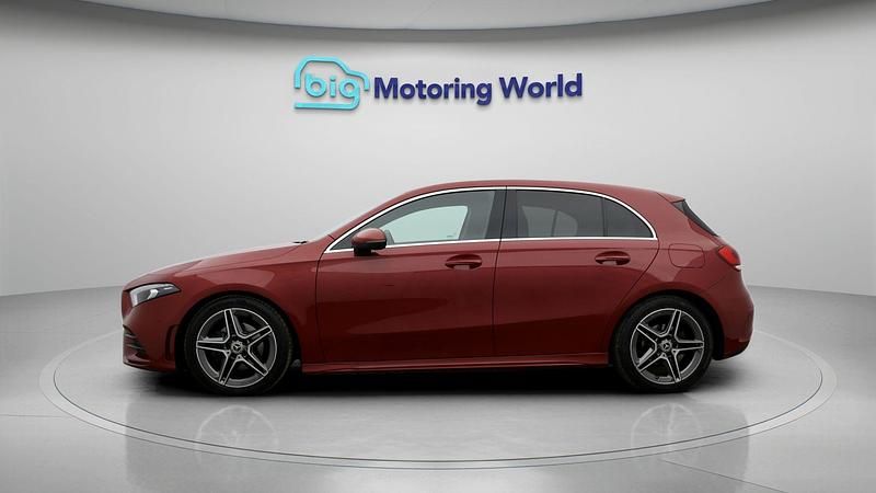 Used Mercedes A180 Executive 136 HP (100 kW) 2021 Red Hatchback