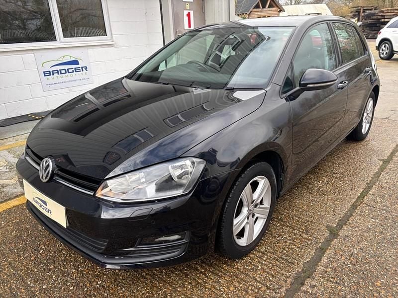 Used VW Golf VII Edition 125 HP (91 kW) 2016 Black Hatchback