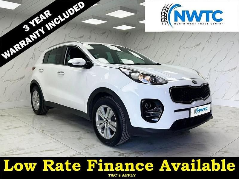 White Used 2016 Kia Sportage 2 SUV | £9,295 (Fair price) - Image 1/3