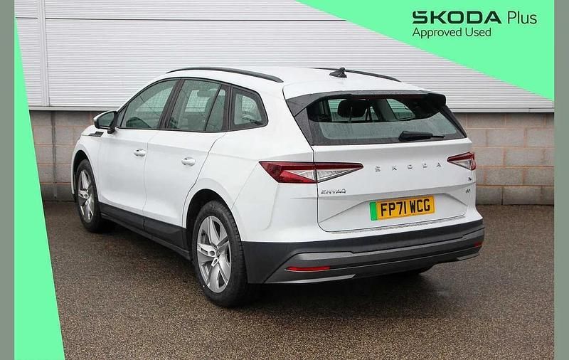 Used Skoda Enyaq iV ecoSuite 131 kW (179 HP) 2022 White SUV
