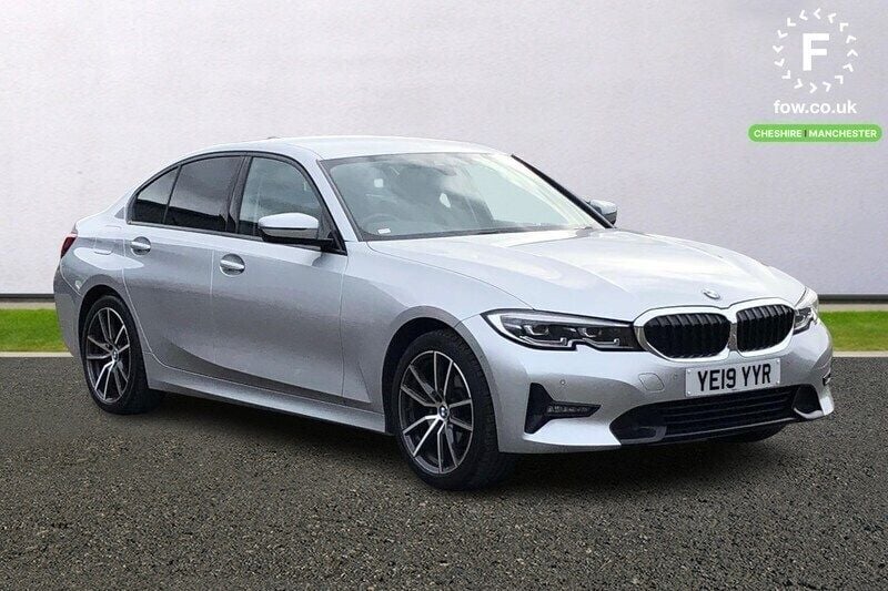 Silver Used 2019 BMW 318 Sport Line Sedan | £16,899 (Fair price) - Image 1/4